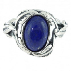 Ring 42-16 Sterling Silver Lapis Lazuli