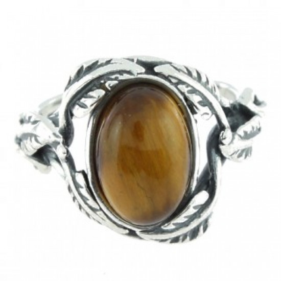Ring 42-16 Sterling Silver Tiger's Eye