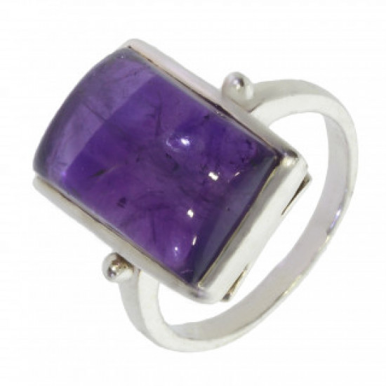 Ring 42-17 Sterling Silver Amethyst