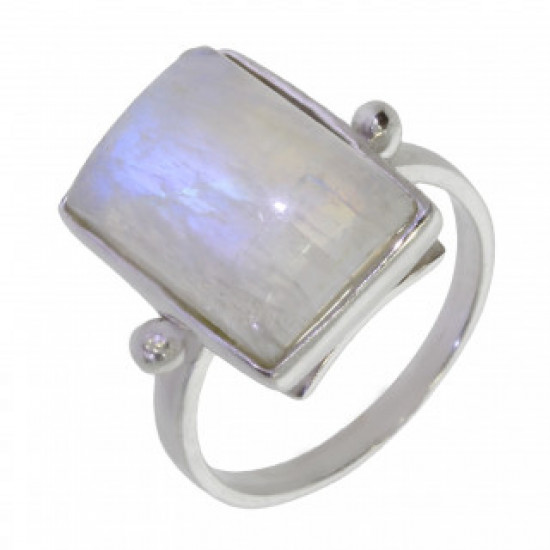 Ring 42-17 Sterling Silver Moonstone