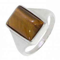 Ring 42-18 Sterling Silver Tiger's Eye