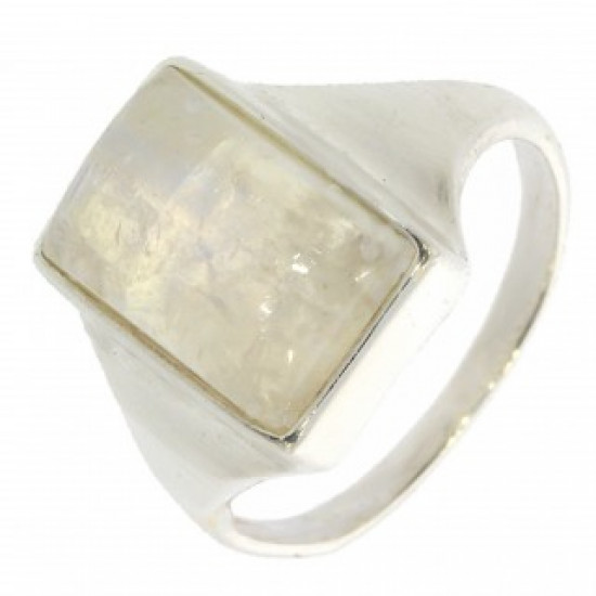 Ring 42-18 Sterling Silver Moonstone