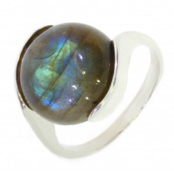 Ring 42-19 Sterling Silver Labradorite