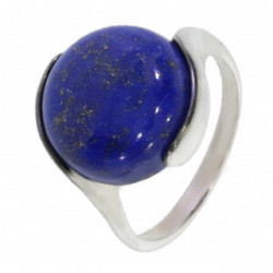 Ring 42-19 Sterling Silver Lapis Lazuli