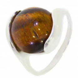 Ring 42-19 Sterling Silver Tiger's Eye