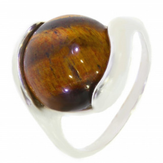 Ring 42-19 Sterling Silver Tiger's Eye