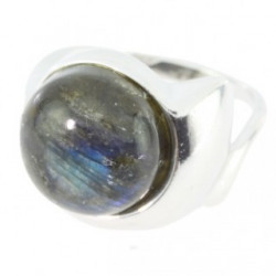 Ring 42-20 Sterling Silver Labradorite