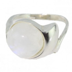 Ring 42-20 Sterling Silver Moonstone