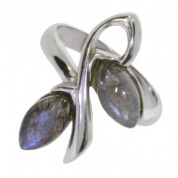 Ring 42-24 Sterling Silver Labradorite