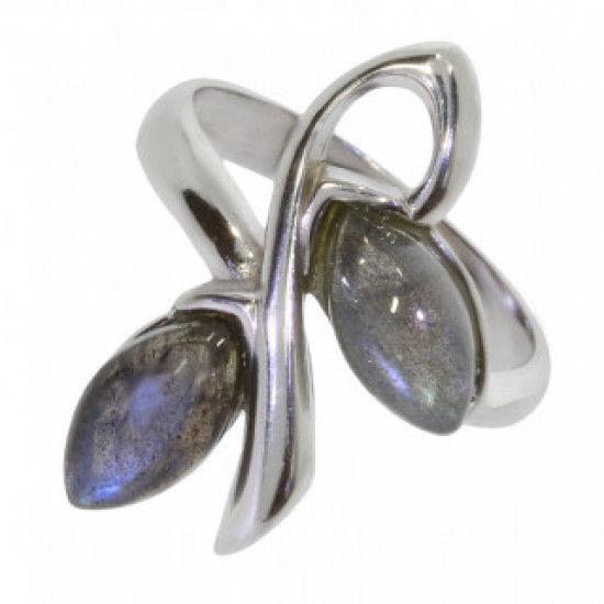 Ring 42-24 Sterling Silver Labradorite