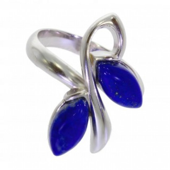 Ring 42-24 Sterling Silver Lapis Lazuli