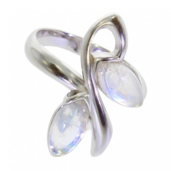 Ring 42-24 Sterling Silver Moonstone