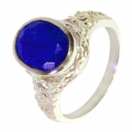 Ring 42-25 Sterling Silver Lapis Lazuli