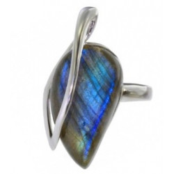 Ring 46-01 Sterling Silver Labradorite