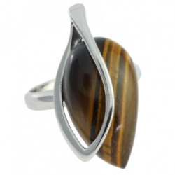 Ring 46-01 Sterling Silver Tiger's Eye