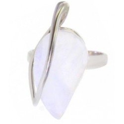 Ring 46-01 Sterling Silver Moonstone