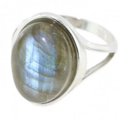 Ring 46-02 Sterling Silver Labradorite