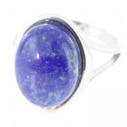 Ring 46-02 Sterling Silver Lapis Lazuli