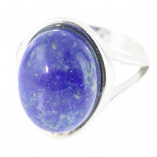 Ring 46-02 Sterling Silver Lapis Lazuli