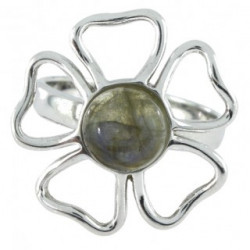 Ring 46-03 Sterling Silver Labradorite