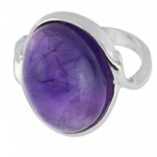 Ring 46-04 Sterling Silver Amethyst