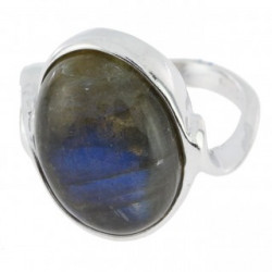 Ring 46-04 Sterling Silver Labradorite