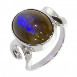 Ring 46-06 Sterling Silver Labradorite