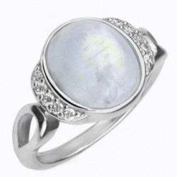 Ring 46-11 Sterling Silver Moonstone