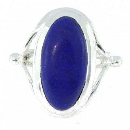 Ring 50-02 Sterling Silver Lapis Lazuli