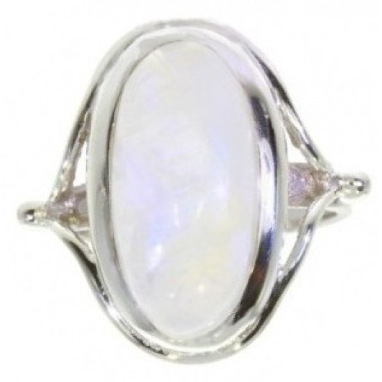 Ring 50-02 Sterling Silver Moonstone