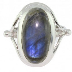 Ring 50-02 Sterling Silver Labradorite