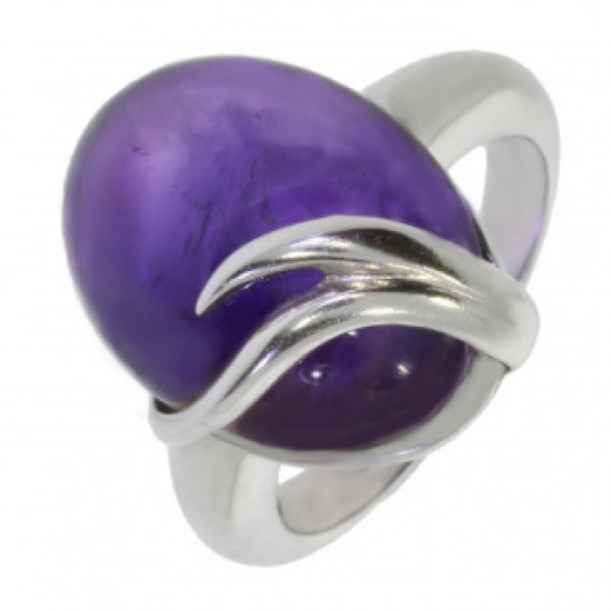 Ring 50-06 Sterling Silver Amethyst