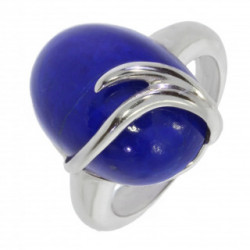 Ring 50-06 Sterling Silver Lapis Lazuli