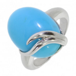 Ring 50-06 Sterling Silver Turquoise