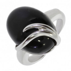 Ring 50-06 Sterling Silver Black Onyx