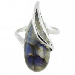 Ring 50-07 Sterling Silver Labradorite