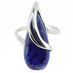 Ring 50-07 Sterling Silver Lapis Lazuli