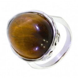Ring 50-09 Sterling Silver Tiger's Eye