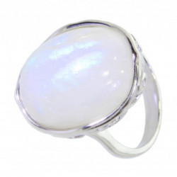 Ring 50-09 Sterling Silver Moonstone