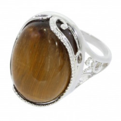 Ring 50-11 Sterling Silver Tiger's Eye