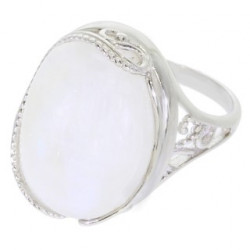Ring 50-11 Sterling Silver Moonstone