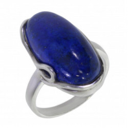 Ring 50-13 Sterling Silver Lapis Lazuli