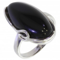 Ring 50-13 Sterling Silver Black Onyx