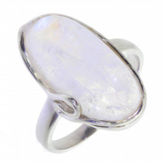 Ring 50-13 Sterling Silver Moonstone