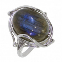 Ring 50-14 Sterling Silver Labradorite