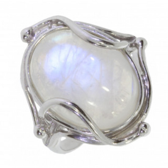 Ring 50-14 Sterling Silver Moonstone