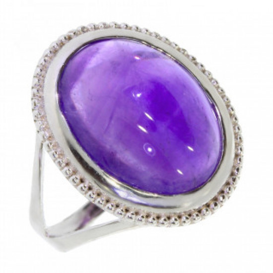 Ring 50-15 Sterling Silver Amethyst
