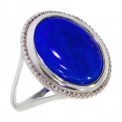Ring 50-15 Sterling Silver Lapis Lazuli
