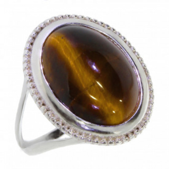 Ring 50-15 Sterling Silver Tiger's Eye