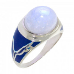 Ring 50-16 Sterling Silver Moonstone
